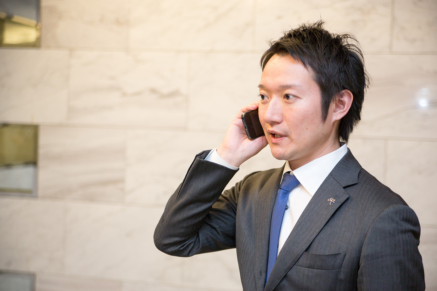 株式会社きちり本部 - 伊藤氏電話シーン